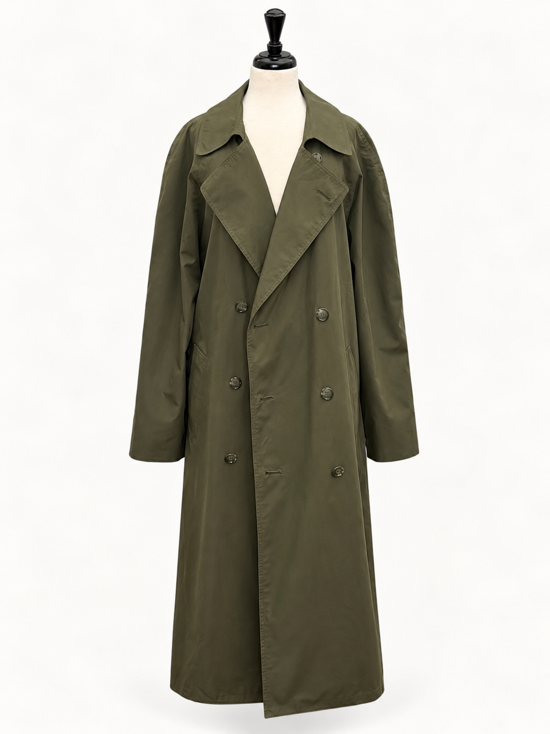 London Fog Olive Trench Coat