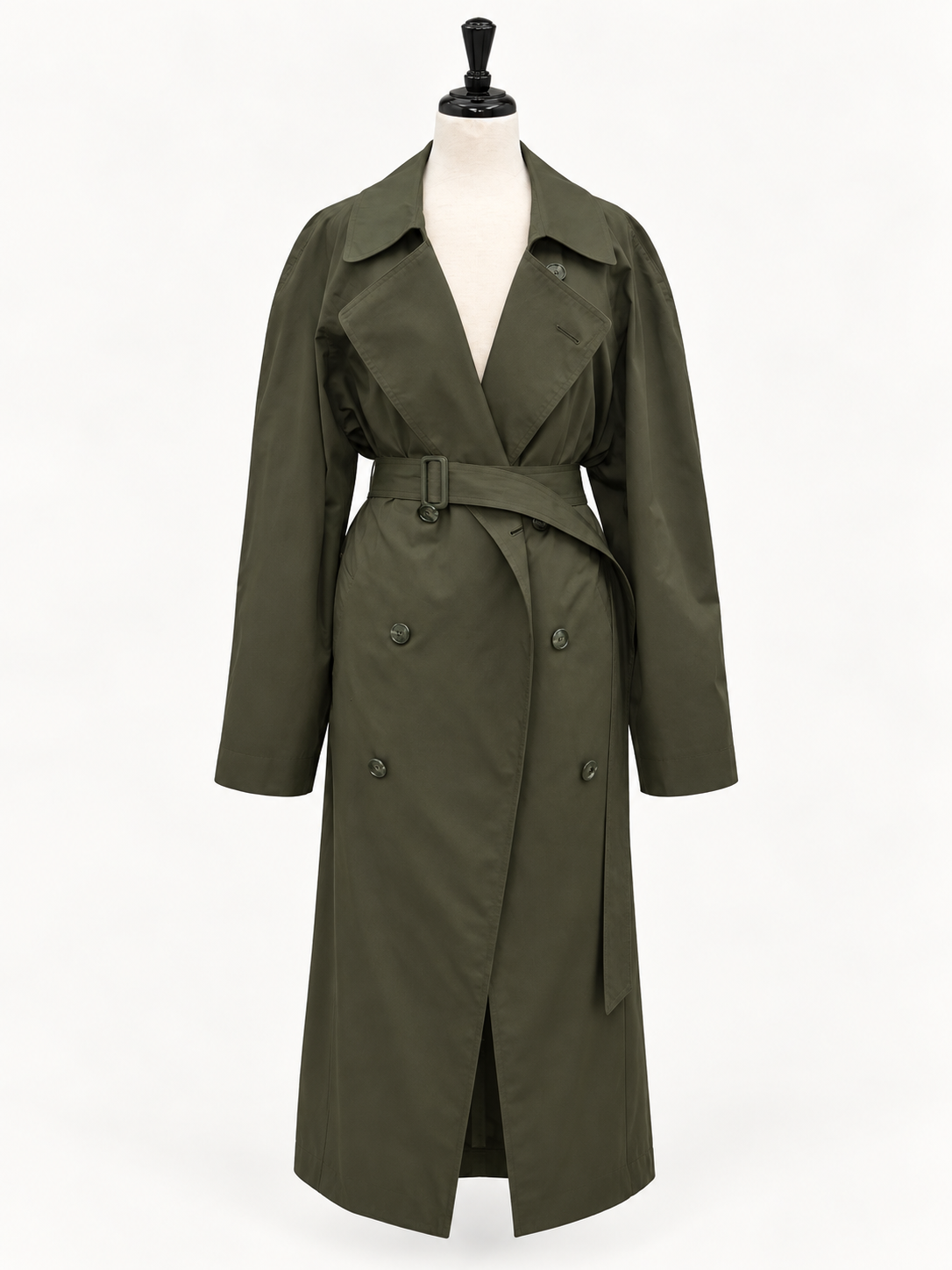 London Fog Olive Trench Coat