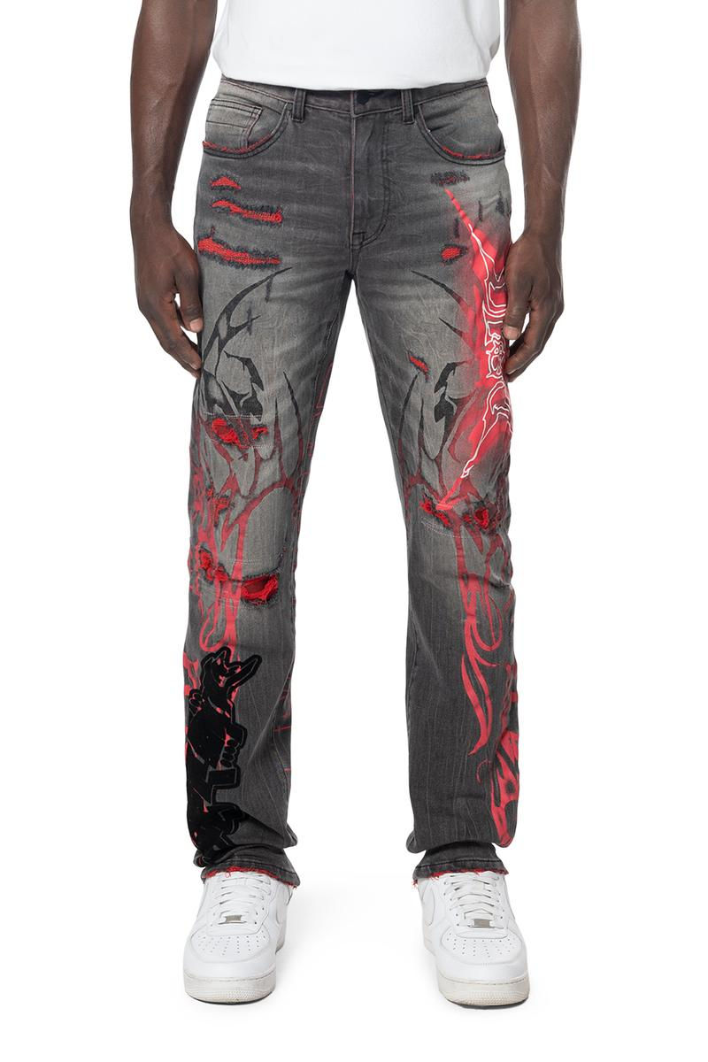 JEANS SMOKE RISE