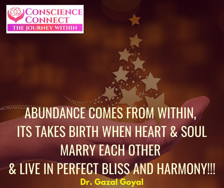 Dr. Gazal - Conceive Believe Achieve - Day 74