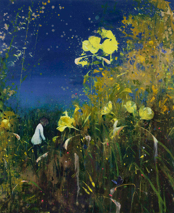 Nick archer, Eden, oil on canvas, limited edition print