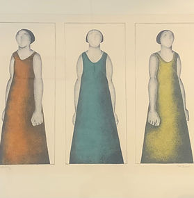 Reflecting, 3/20, print, Clare Bassett