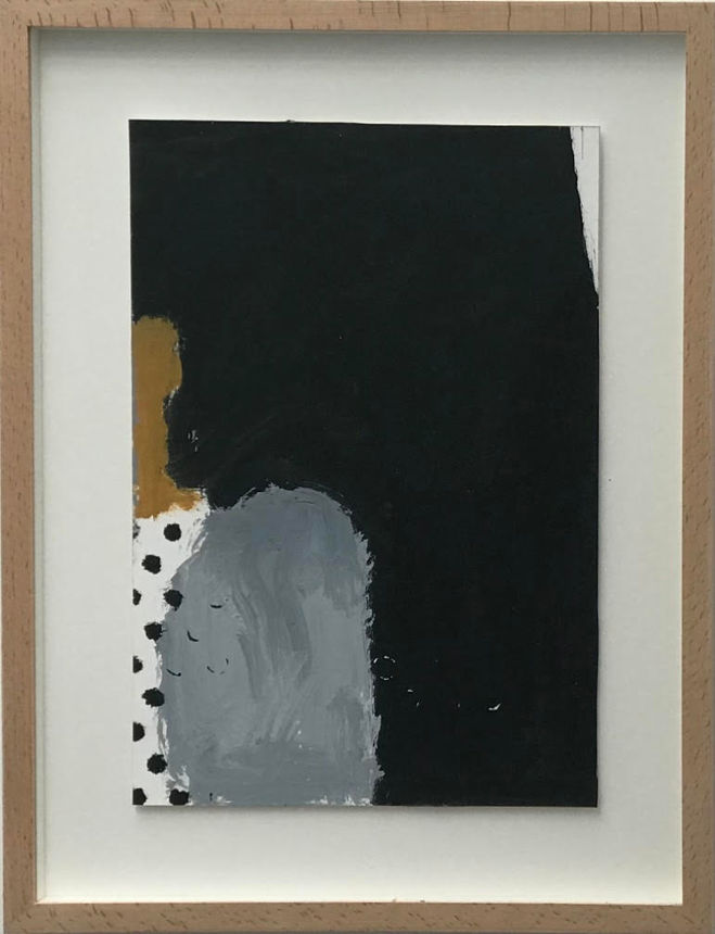 Peter Waldron, painting, Studies from the Studio Wall,17, acrylic on board, 47x36cm inc. frame - £950