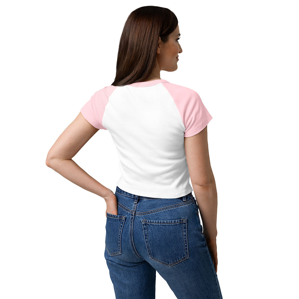 Thumbnail: Women’s micro rib raglan baby tee