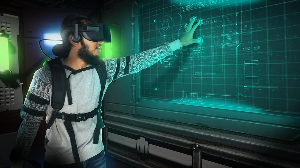 Touch and Feel in Hyper Reality Arena