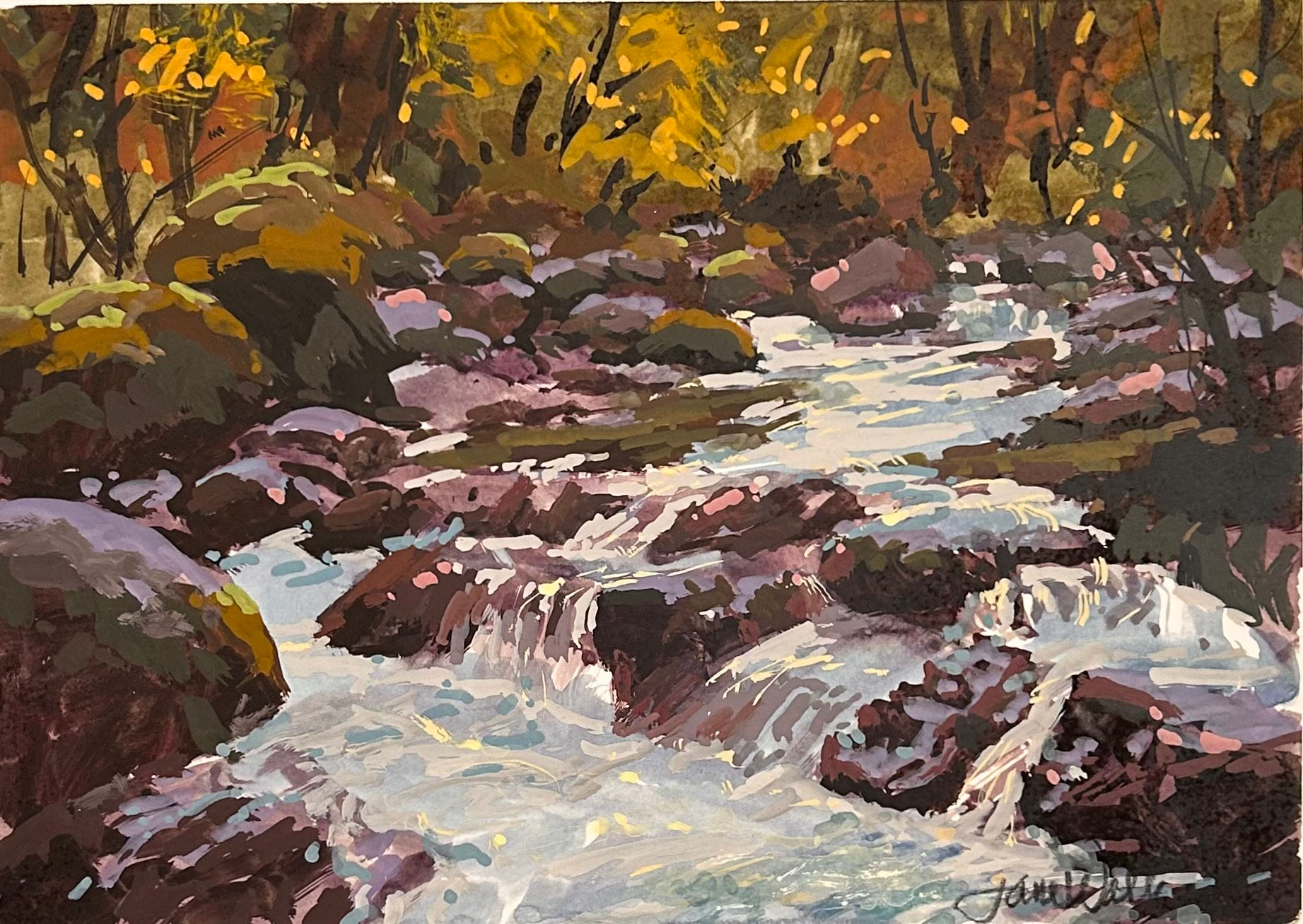 "Autumn on the Sol Duc" - Jane Wallis