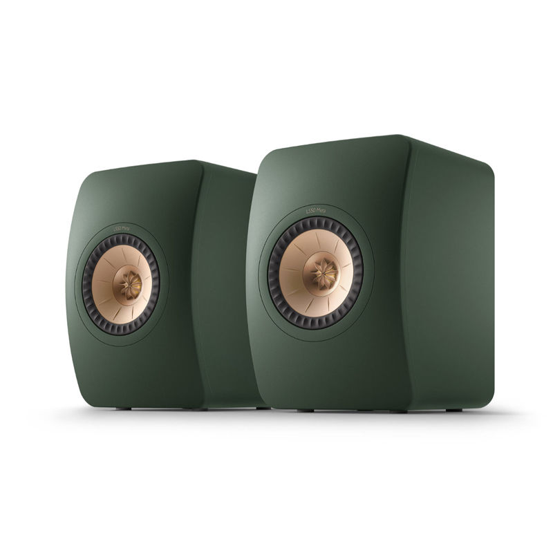 KEF LS50 Meta pasivni zvočniki zeleni