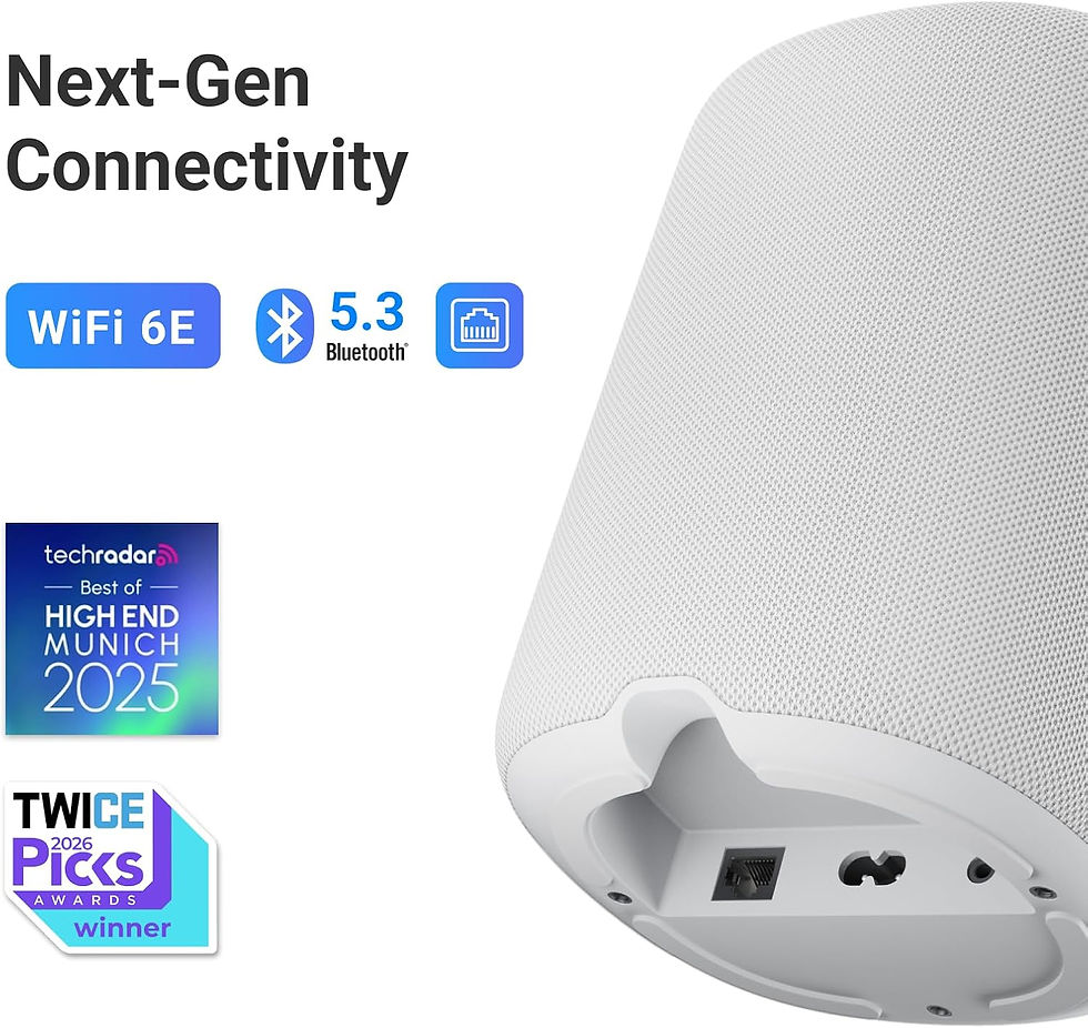 Thumbnail: WiiM Sound brezžični zvočnik in streamer bel