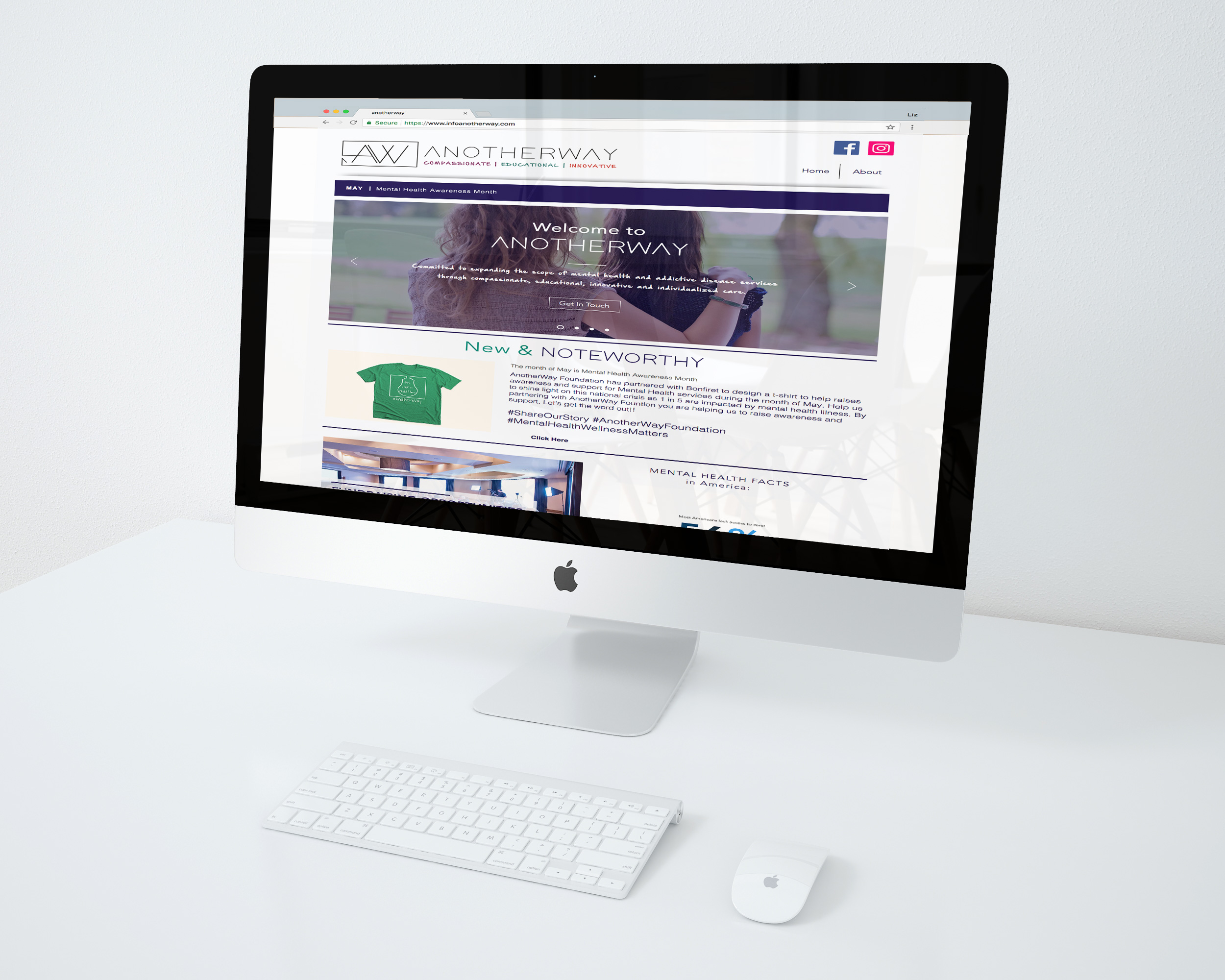 InfoAnotherWay Website Design