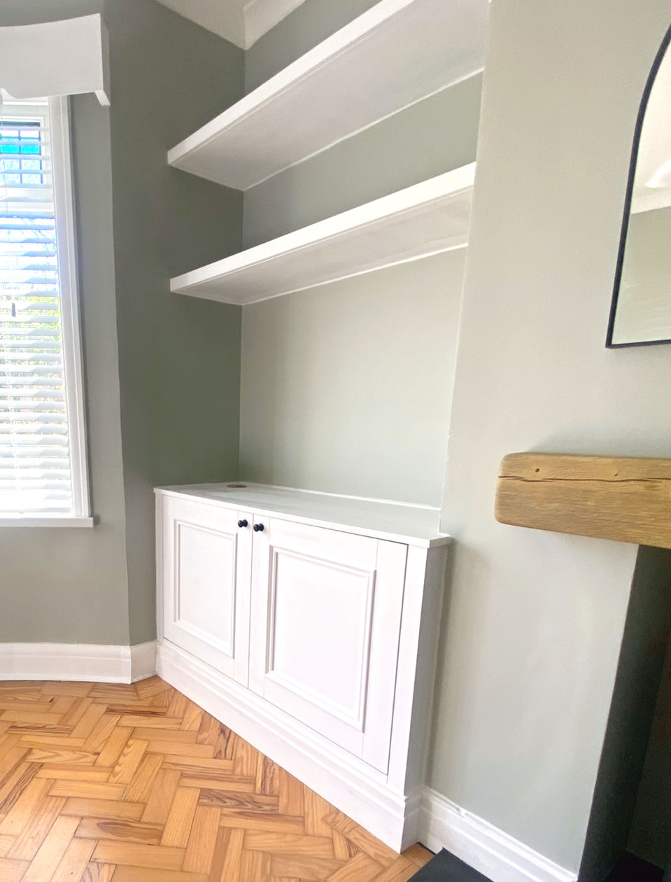 made to measure alcove units south Wales