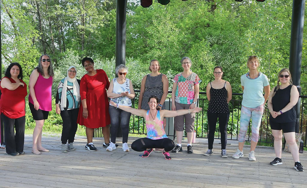 QUÉBEC Réseautage dans le parc : réseautez et bougez avec Vanessa