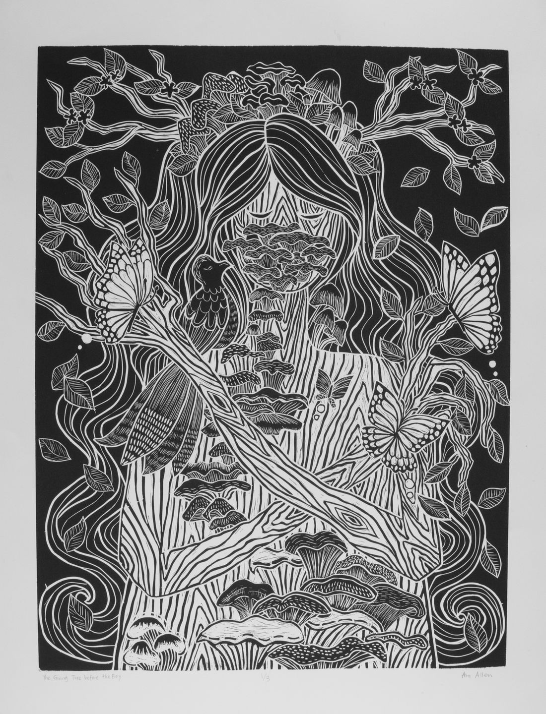 Relief: Giving Tree before the Boy