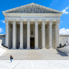 The United States Supreme Court building in Washington, D.C.