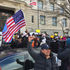 Immigrant-rights demonstrators march in Washington, D.C., during A Day Without Immigrants in 2017.