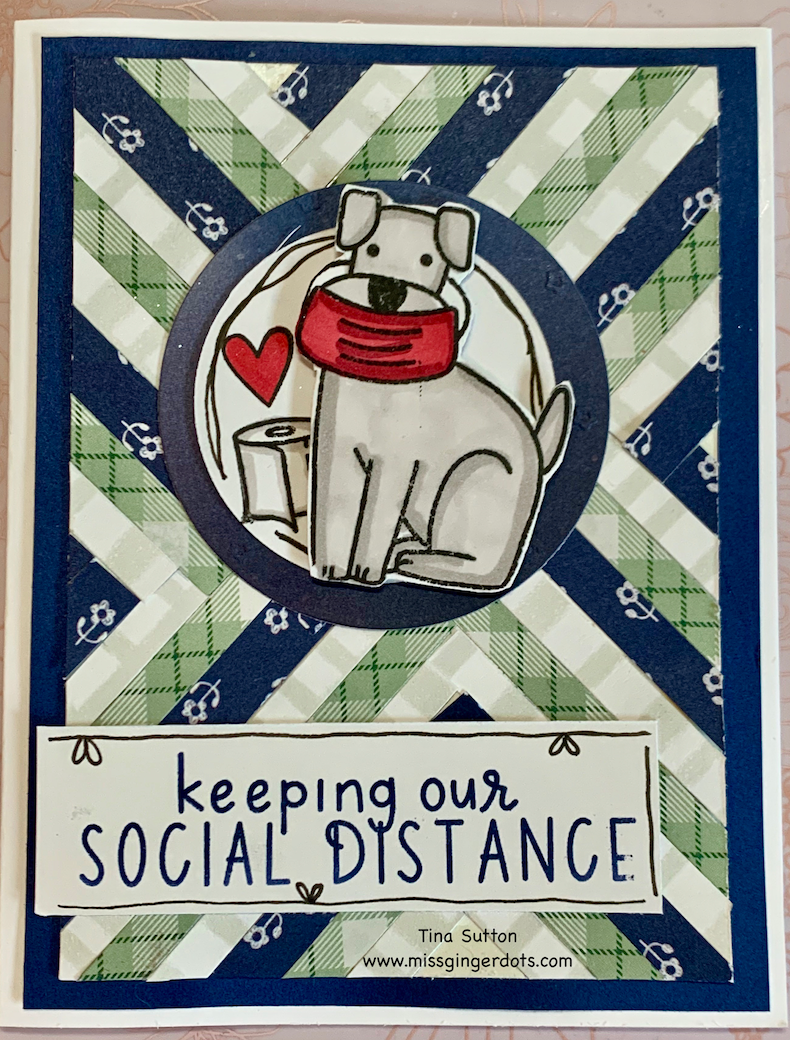 A fun card using Paper stripping technique!