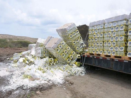 Lote grandi di serbes kaduká a keda konfiská i destruí.