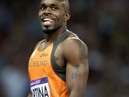 Churandy Martina den klep di Olimpiada.(video)