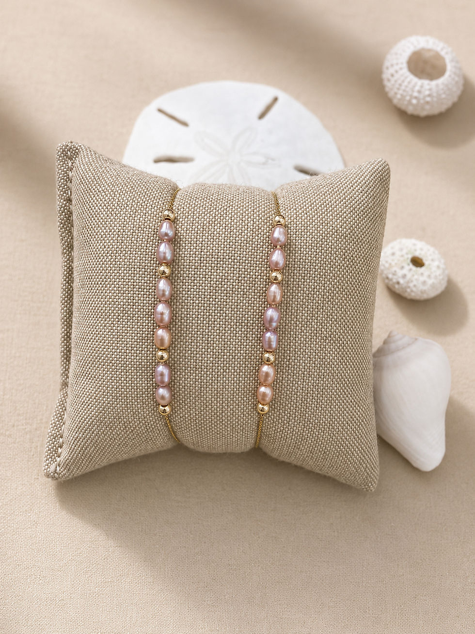 Miniature : Bracelet pink pearl 