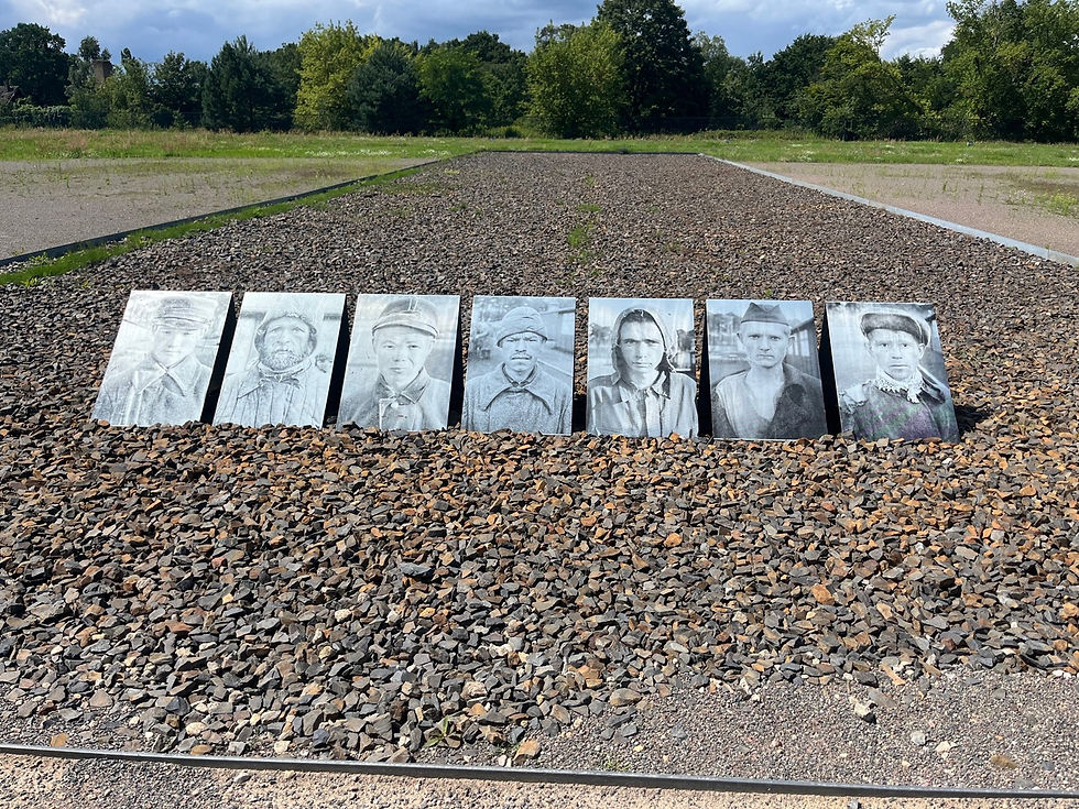 Images of some of the victims of Sachsenhausen.