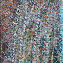 mixed media, textiles, paper, Paula Martin