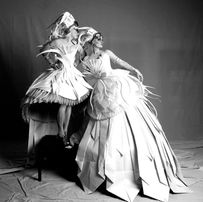 paper sculpture, costume design, costume
