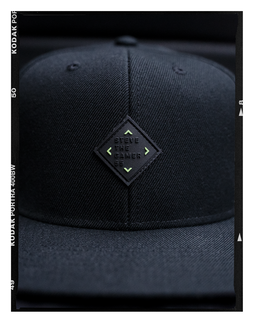 Thumbnail: Black Logo Patch Snapback