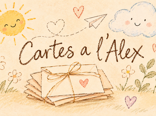Primera carta: El dia que vam descobrir que eres tu, Alex.