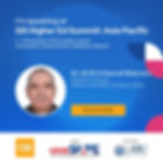 Speaker card for Associate Professor Ali Kamali’s QS APAC 2023 presentation.