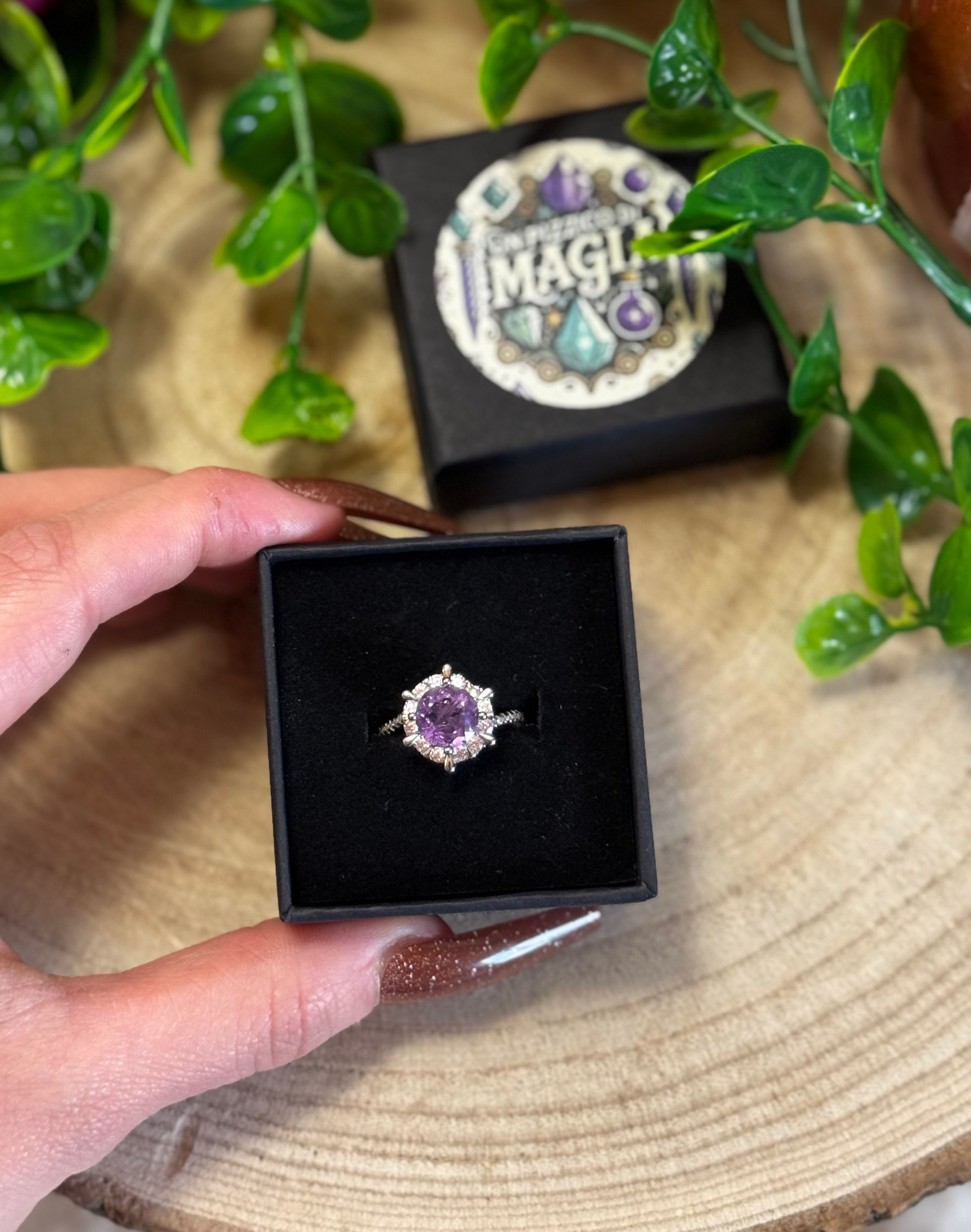 Anello ametista