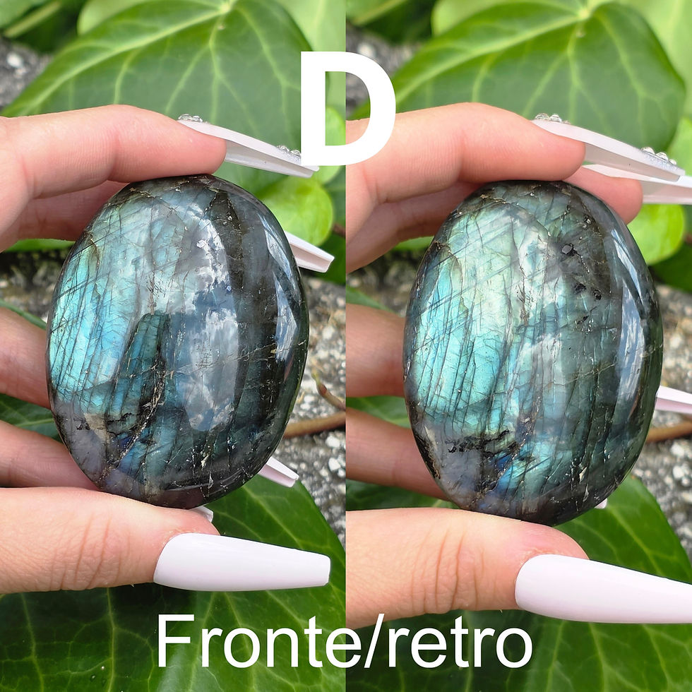 Miniatura: Palmstone labradorite extra