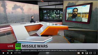 Interview on RT Russian International Television on Israel-Hamas Conflict
