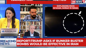 #IsraelIranConflict: China will be a big loser if Iran is on the backfoot in this conflict, if oil prices go up. Russia will also be of not much help here: Glenn Carle, Ex CIA