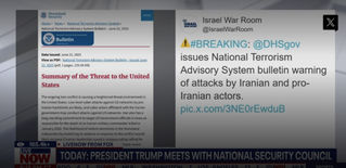 Homeland Security issues "national terrorism" bulletin
