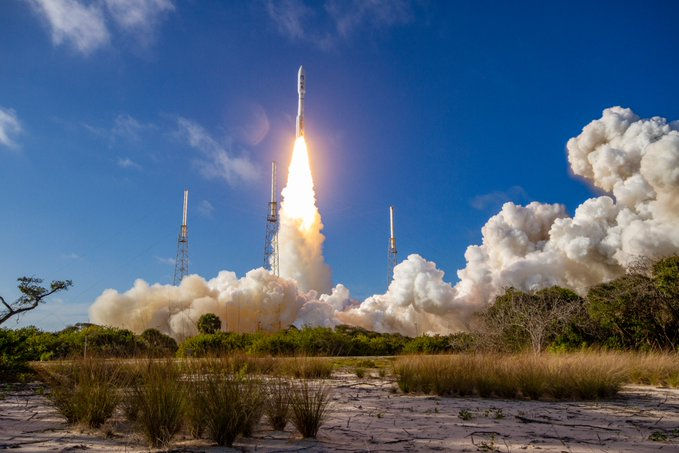 ULA launches the GOES-T satellite on an Atlas V rocket.