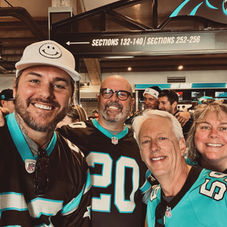 joey and Scott Carolina panthers