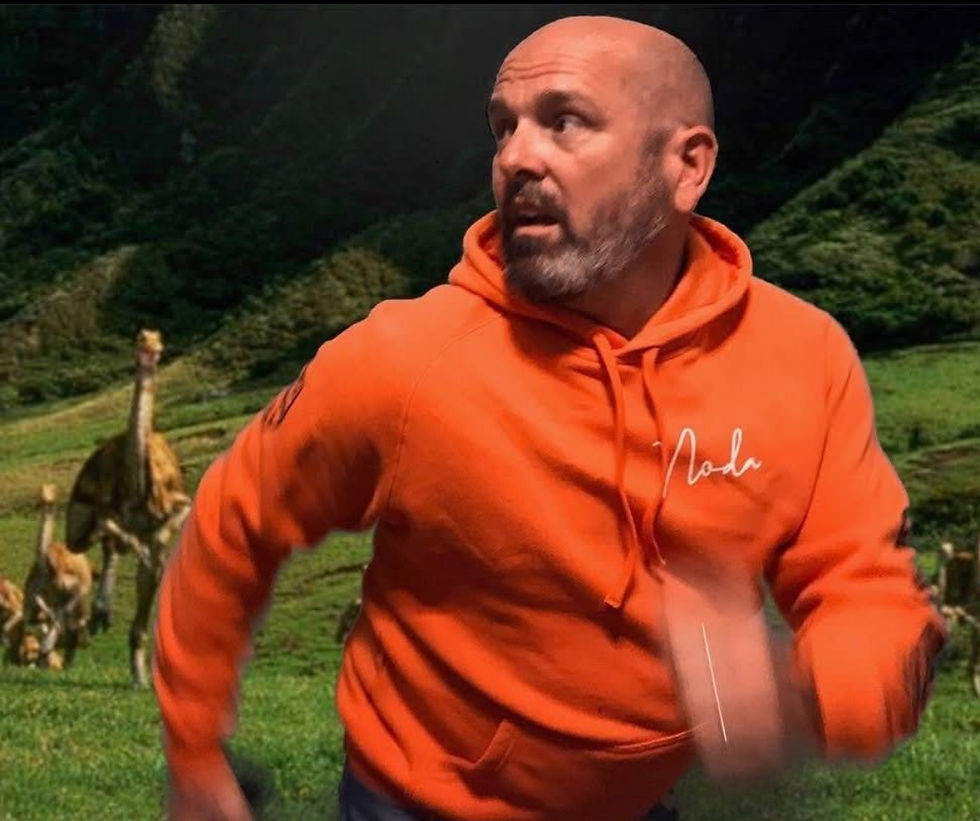 Scott Lindsley Linwell Jurassic ad NoDa Company Store