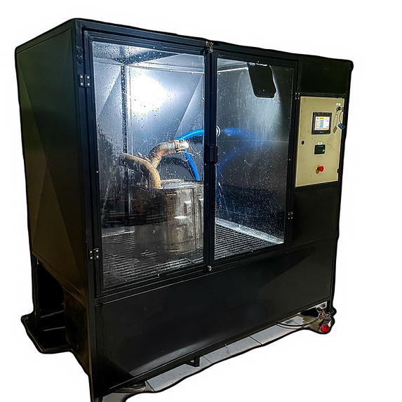 Máquina de limpeza da Maciel Catalisadores.