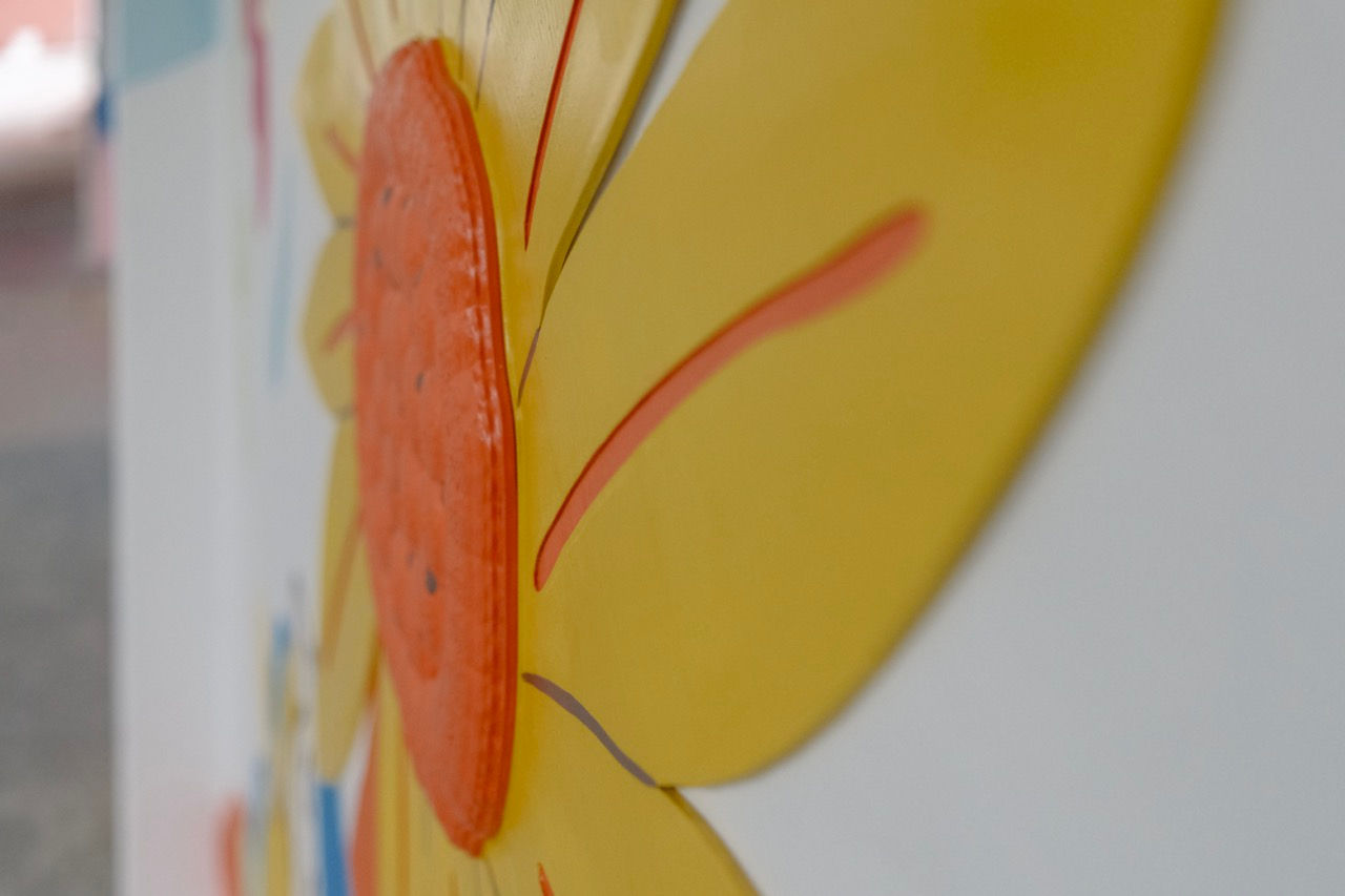 enabling village, canopy, mural, art