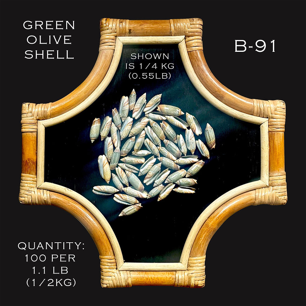 Thumbnail: Green Olive/B91 - 1.1 LB. (APPROX. 100 PCS) - $0.04/PIECE