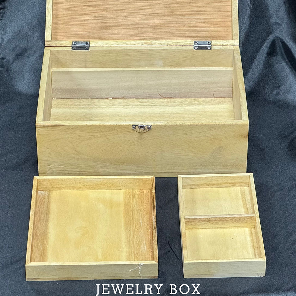Thumbnail: Unfinished Wooden Boxes -  4 Sets of 2