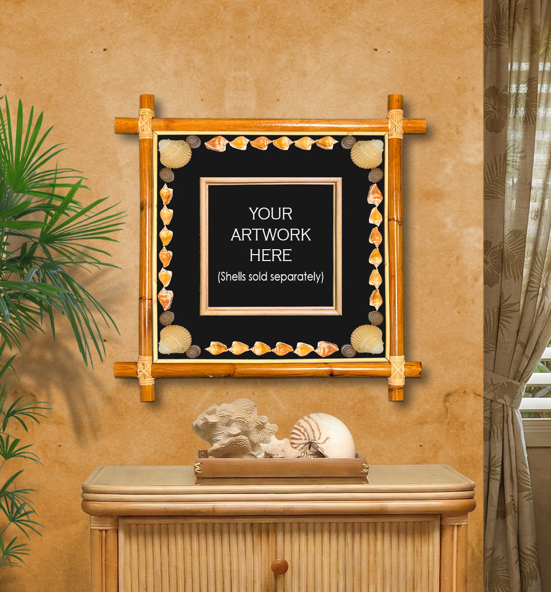 20"x20" Rain Forest Frame SI w/ 12"x12" Plug In (shells & art work not included)