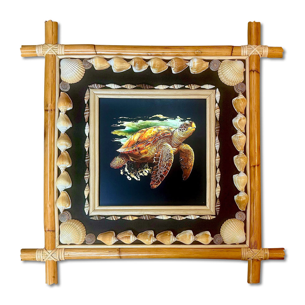 Thumbnail: 20"x20" Rain Forest Frame SI w/ 12"x12" Plug In (shells & art work not included)
