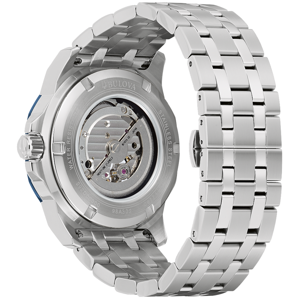 Thumbnail: Bulova Marine Star Navy Blue