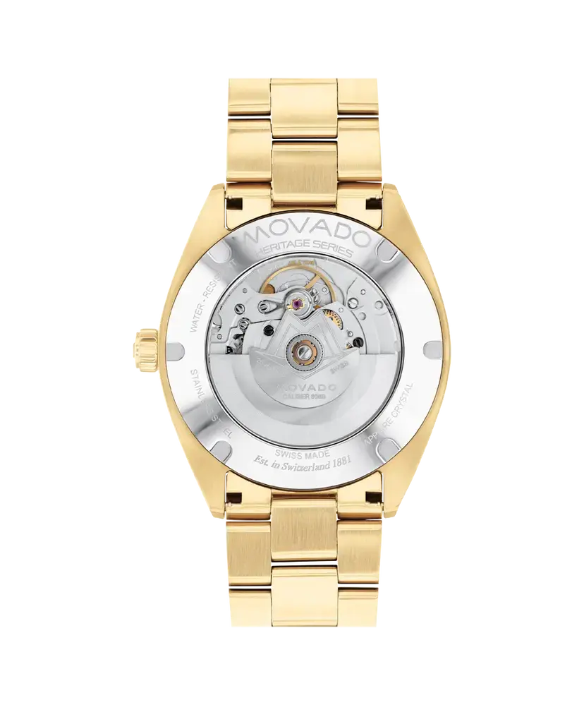 Thumbnail: Movado Heritage Series Automatic Grey Dial