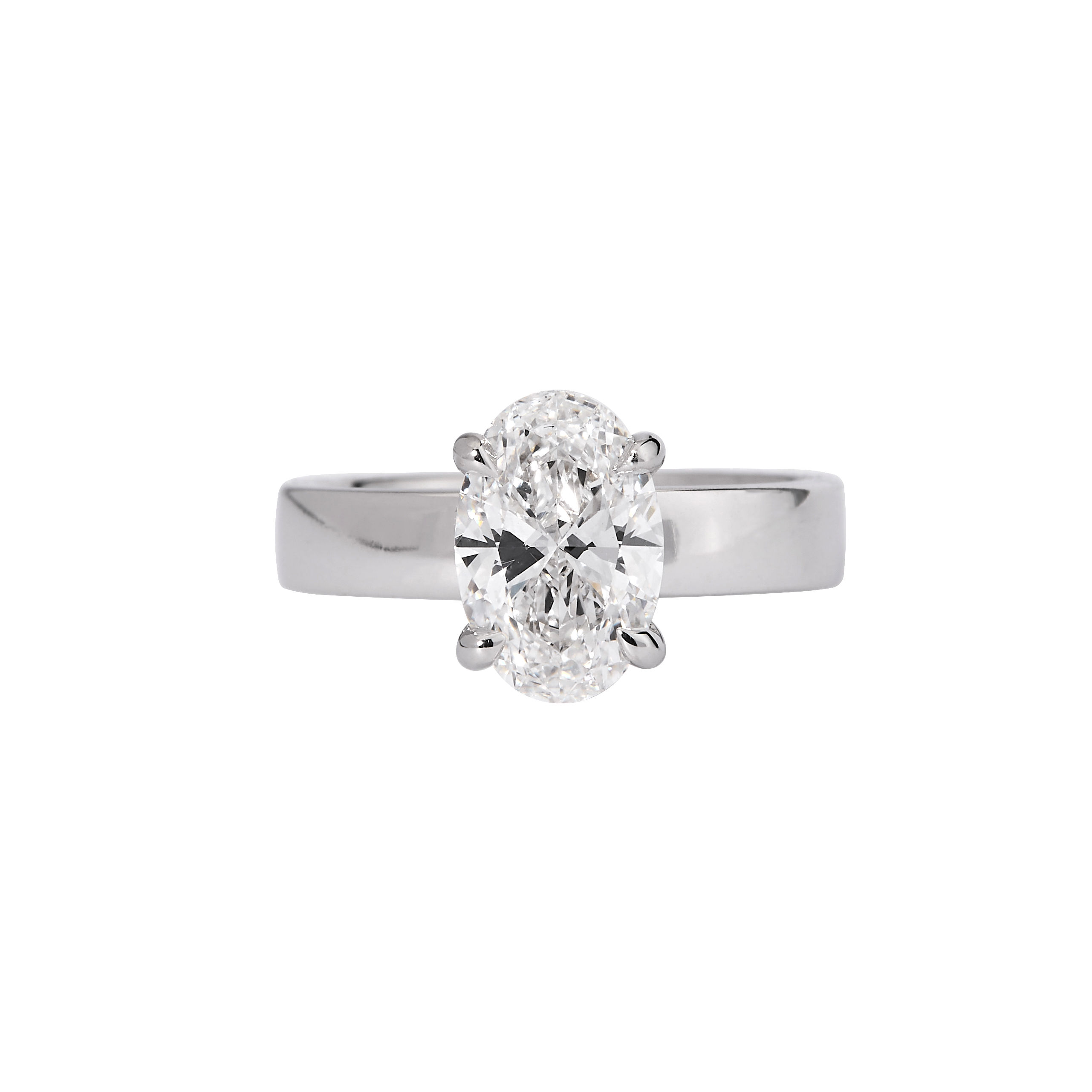 Oval Solitaire 2.04 Carats