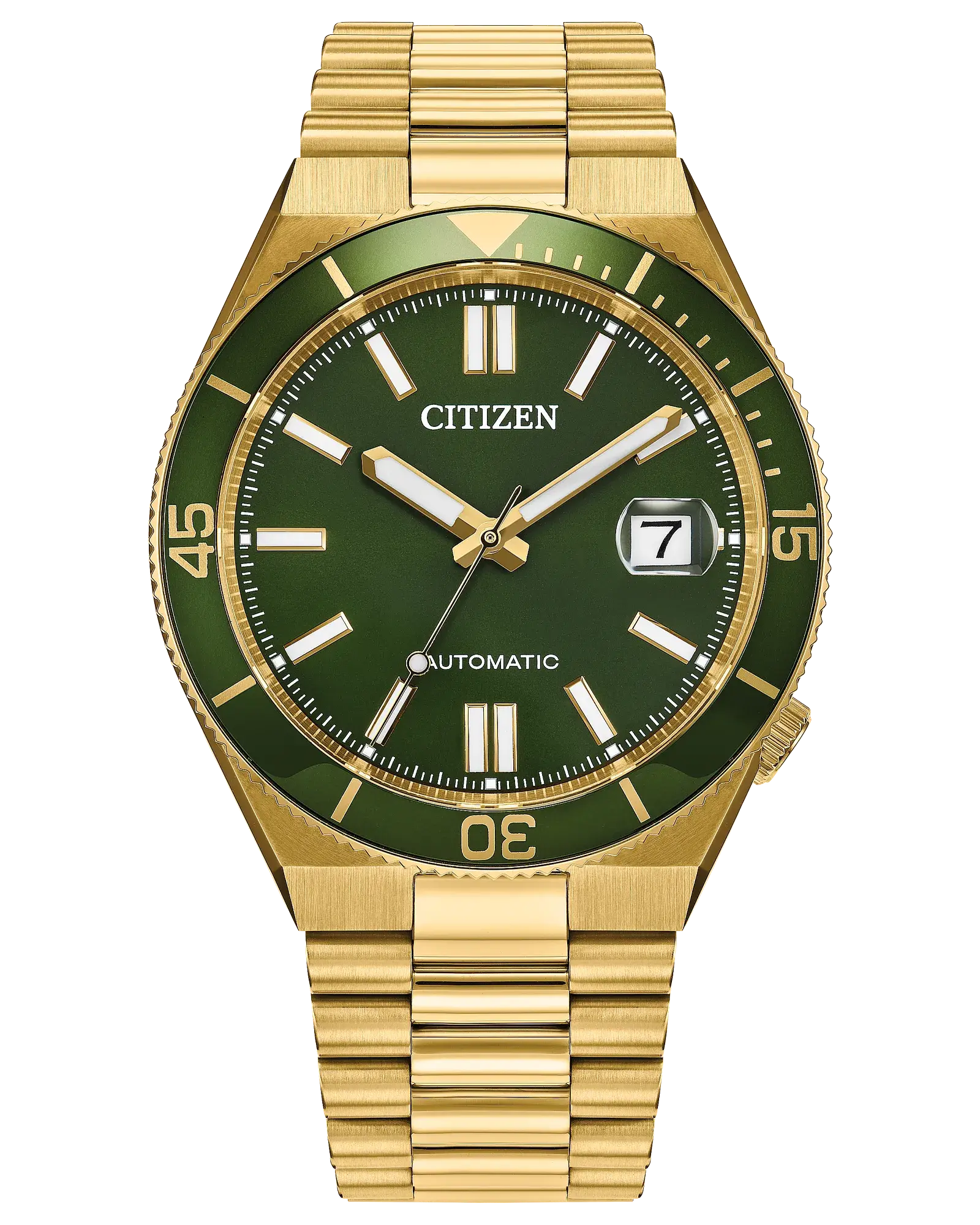 Citizen Tsuyosa Gold Shore Green