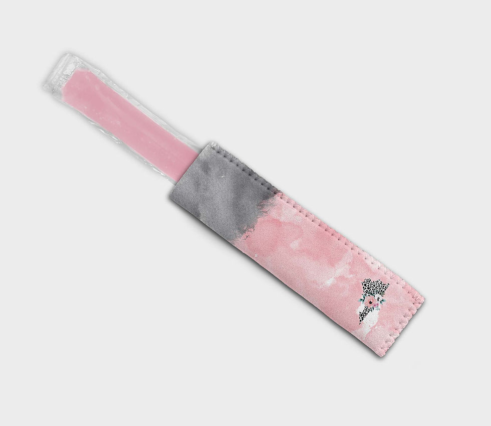 Watercolor Leopard States VA Ice Pop Sleeve Basic Sublimation Design