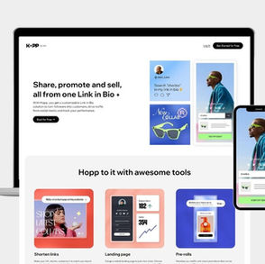 Hopp by Wix: Link In Bio Tool For The Modern Boss