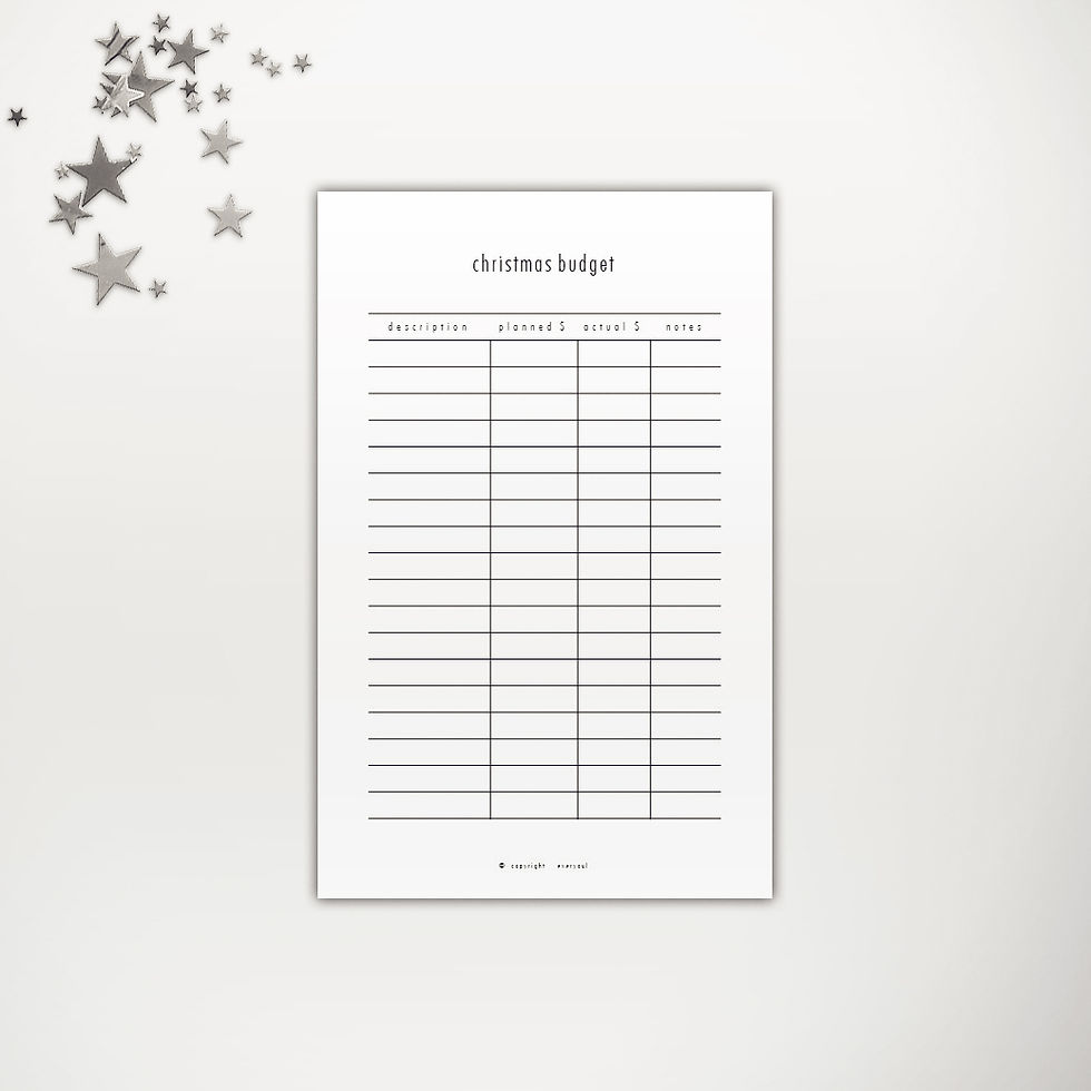 Thumbnail: Christmas Planner Mini PowerPoint Template