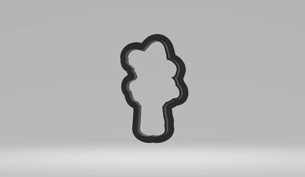 Thumbnail: Cinco De Mayo Fiesta Boy Cookie Cutter | STL File